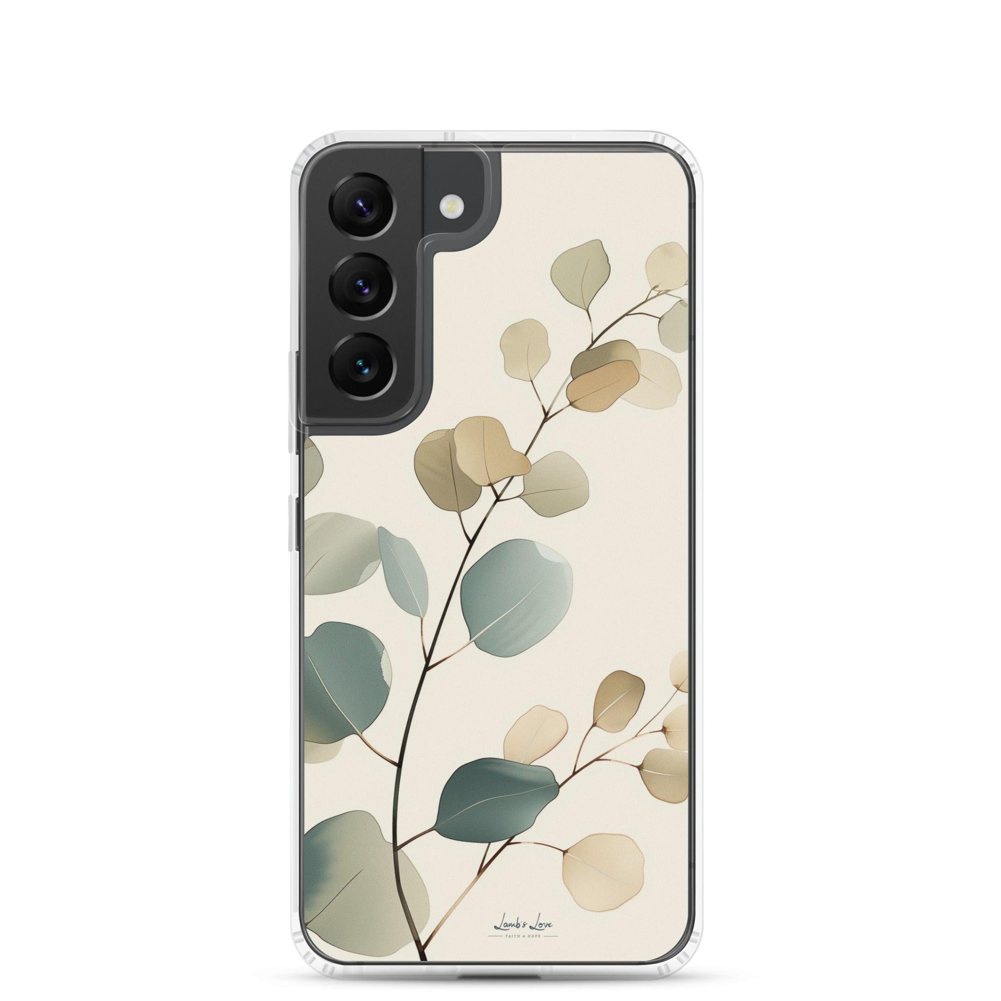 Eucalyptus, Clear-edge Case for Samsung - Lamb’s Love