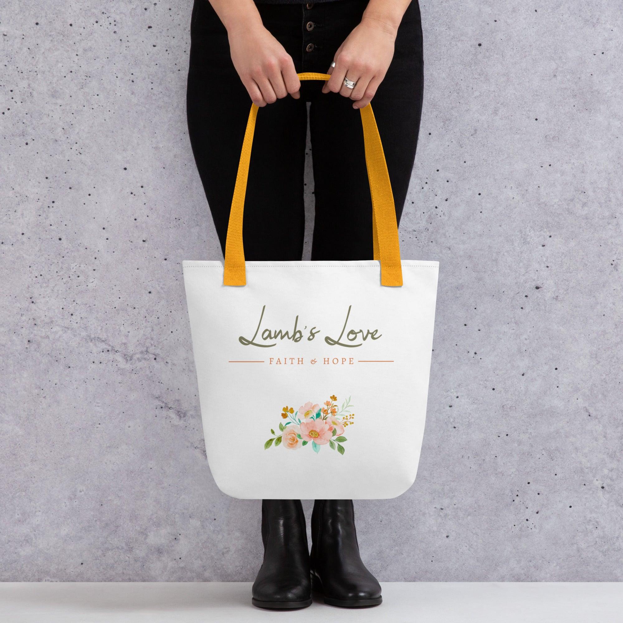 Everlasting Love, Tote Bag - Lamb’s Love