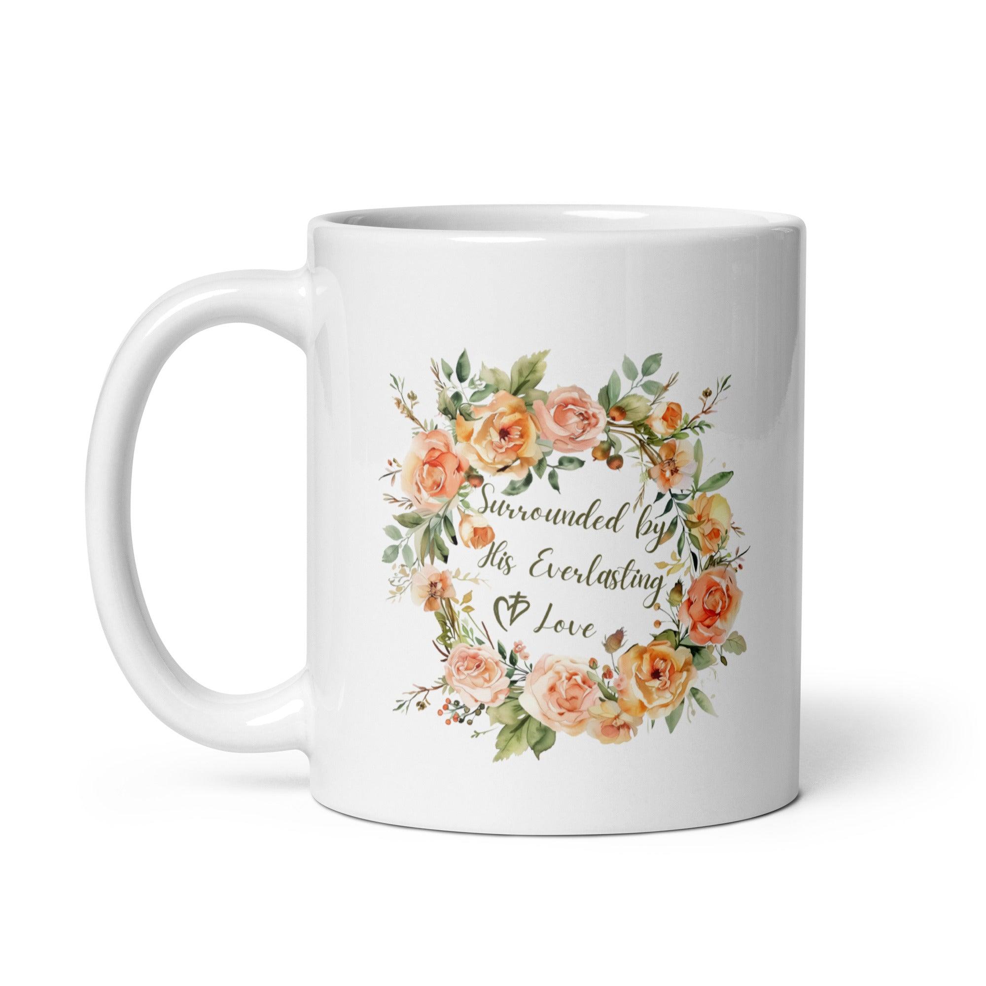 Everlasting Love, White Interior Mug - Lamb’s Love