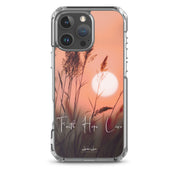 Faith Hope Love, Clear - edge Case for iPhone - Lamb’s Love