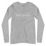 Faith Hope Love, Women's Long Sleeve Tee - Lamb’s Love