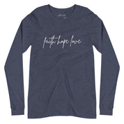 Faith Hope Love, Women's Long Sleeve Tee - Lamb’s Love