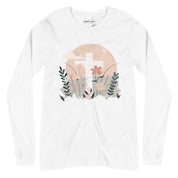 Faith in Bloom, Women's Long Sleeve Tee - Lamb’s Love