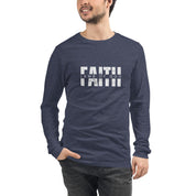 Faith in Lamb of God, Men's Long Sleeve Tee - Lamb’s Love