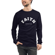 Faith in Lamb of God, Men's Long Sleeve Tee - Lamb’s Love