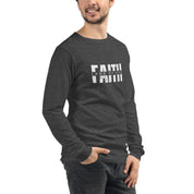 Faith in Lamb of God, Men's Long Sleeve Tee - Lamb’s Love