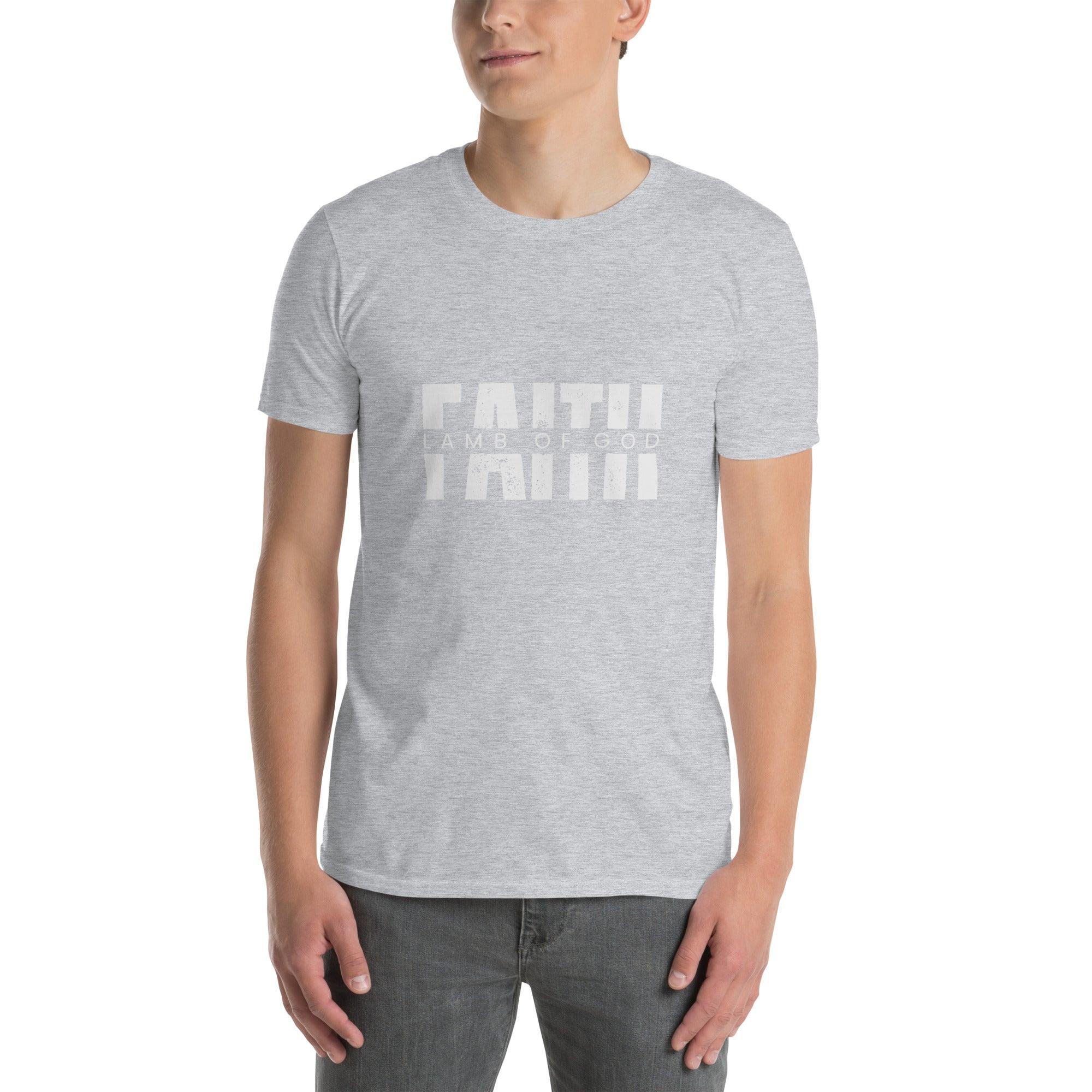 Faith in Lamb of God, Men's T-Shirt - Lamb’s Love