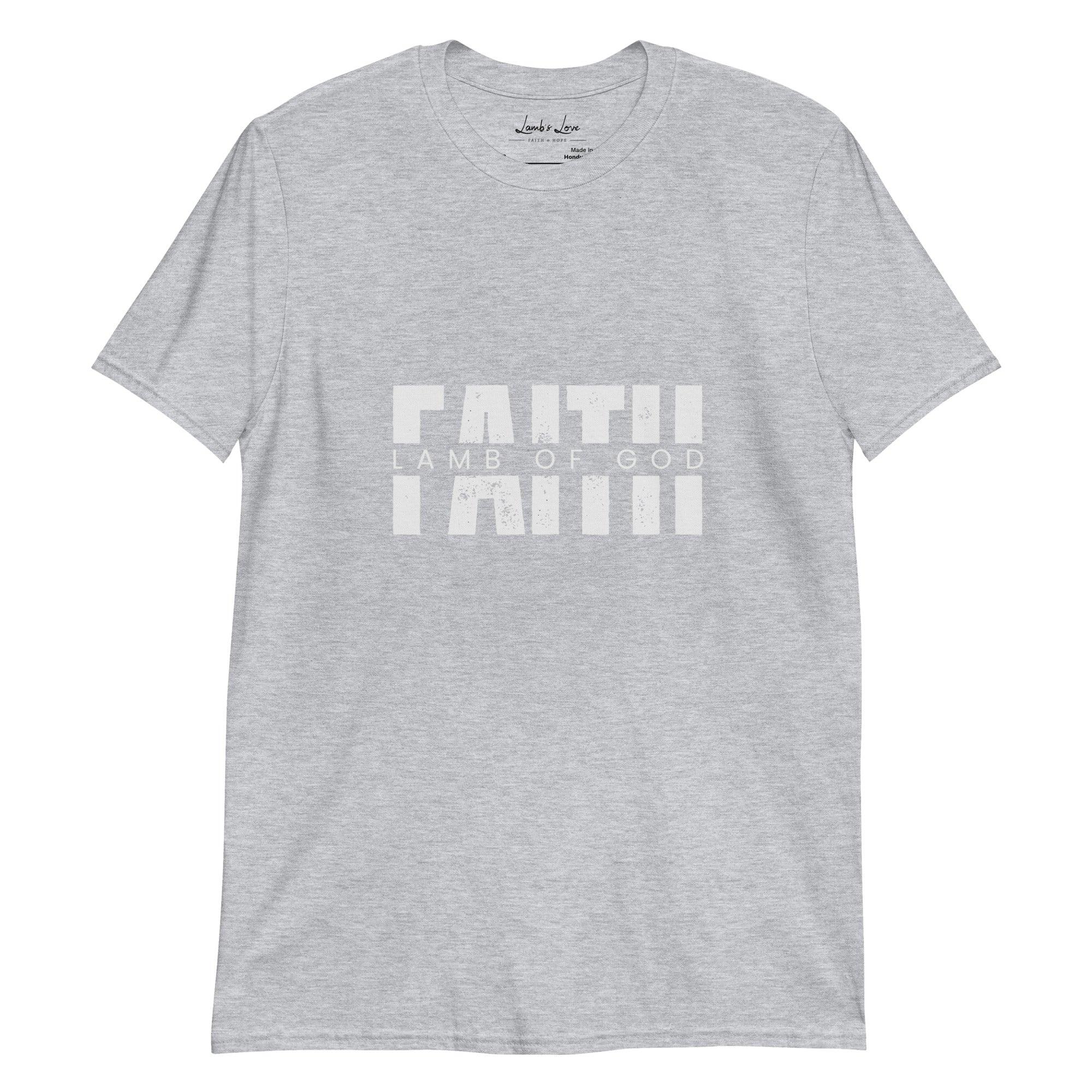 Faith in Lamb of God, Men's T-Shirt - Lamb’s Love