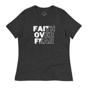 Faith Over Fear, Women's T-Shirt - Lamb’s Love