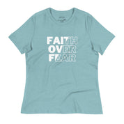 Faith Over Fear, Women's T-Shirt - Lamb’s Love