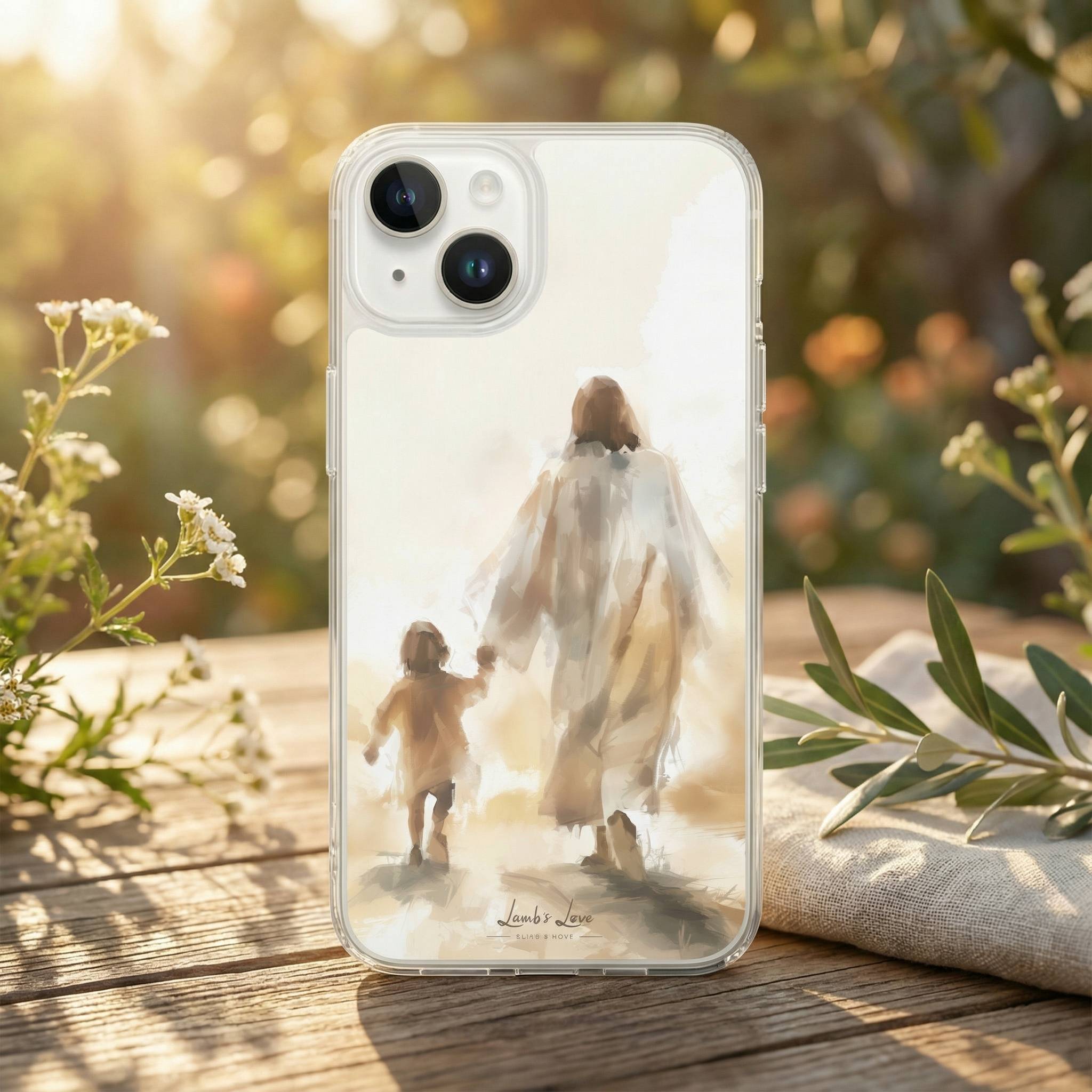 Follow Jesus, MagSafe Compatible Christian Phone Case, for iPhone 14, iPhone 15, iPhone 16, iPhone 17 series