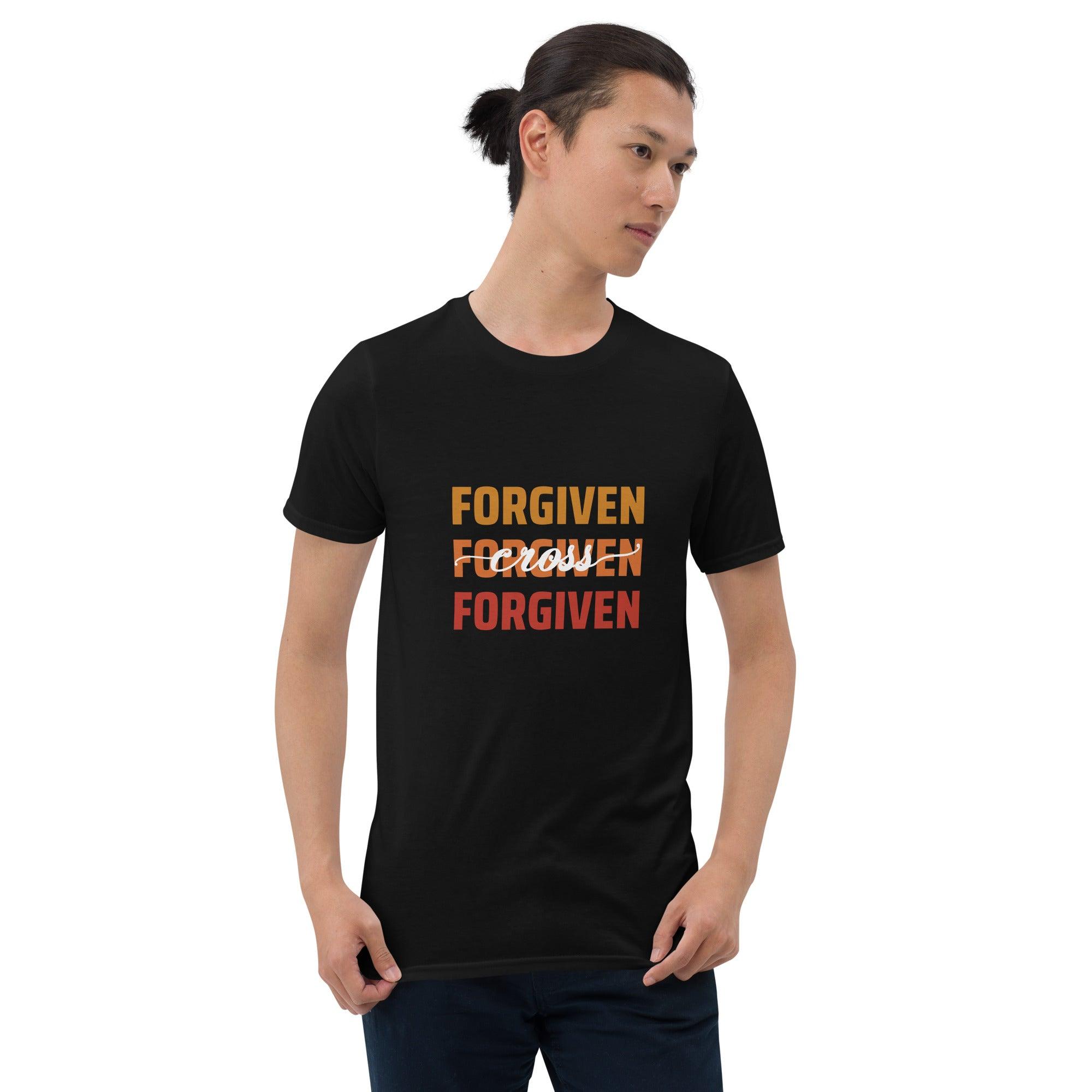 Forgiven on Cross, Men's T-shirt - Lamb’s Love