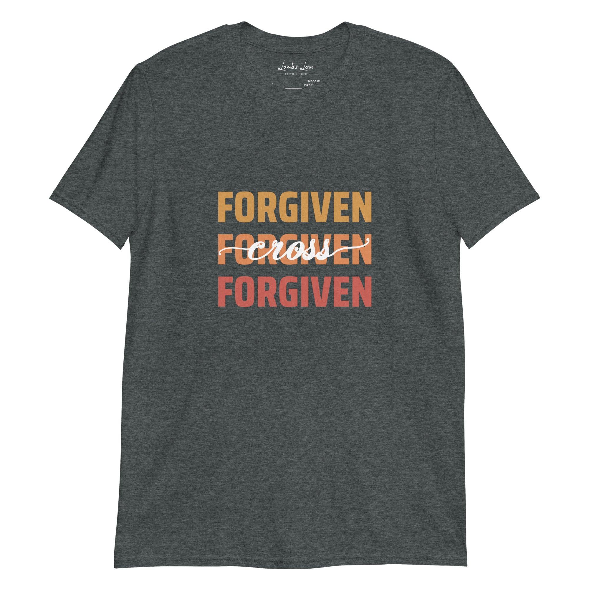 Forgiven on Cross, Men's T-shirt - Lamb’s Love