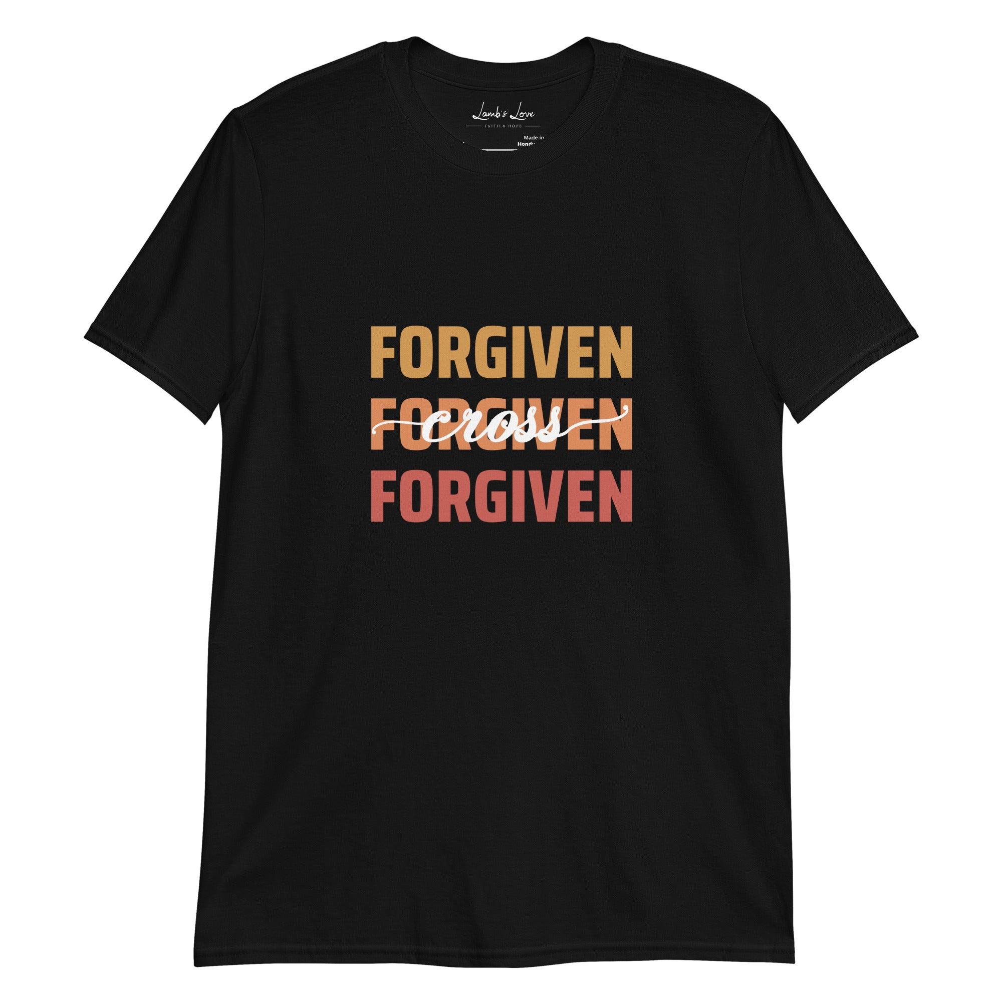 Forgiven on Cross, Men's T-shirt - Lamb’s Love