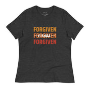 Forgiven on Cross, Women's T-Shirt - Lamb’s Love