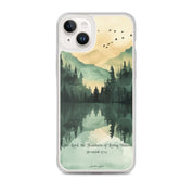 Fountain of Living Water, Clear-edge Case for iPhone - Lamb’s Love