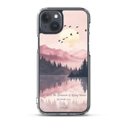 Fountain of Living Water, Clear-edge Case for iPhone - Lamb’s Love