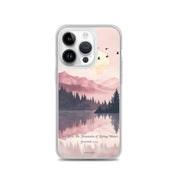 Fountain of Living Water, Clear-edge Case for iPhone - Lamb’s Love