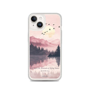 Fountain of Living Water, Clear-edge Case for iPhone - Lamb’s Love