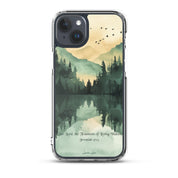 Fountain of Living Water, Clear-edge Case for iPhone - Lamb’s Love