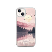 Fountain of Living Water, Clear-edge Case for iPhone - Lamb’s Love