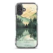 Fountain of Living Water, Clear - edge Case for iPhone - Lamb’s Love