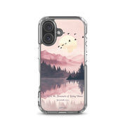 Fountain of Living Water, Clear - edge Case for iPhone - Lamb’s Love