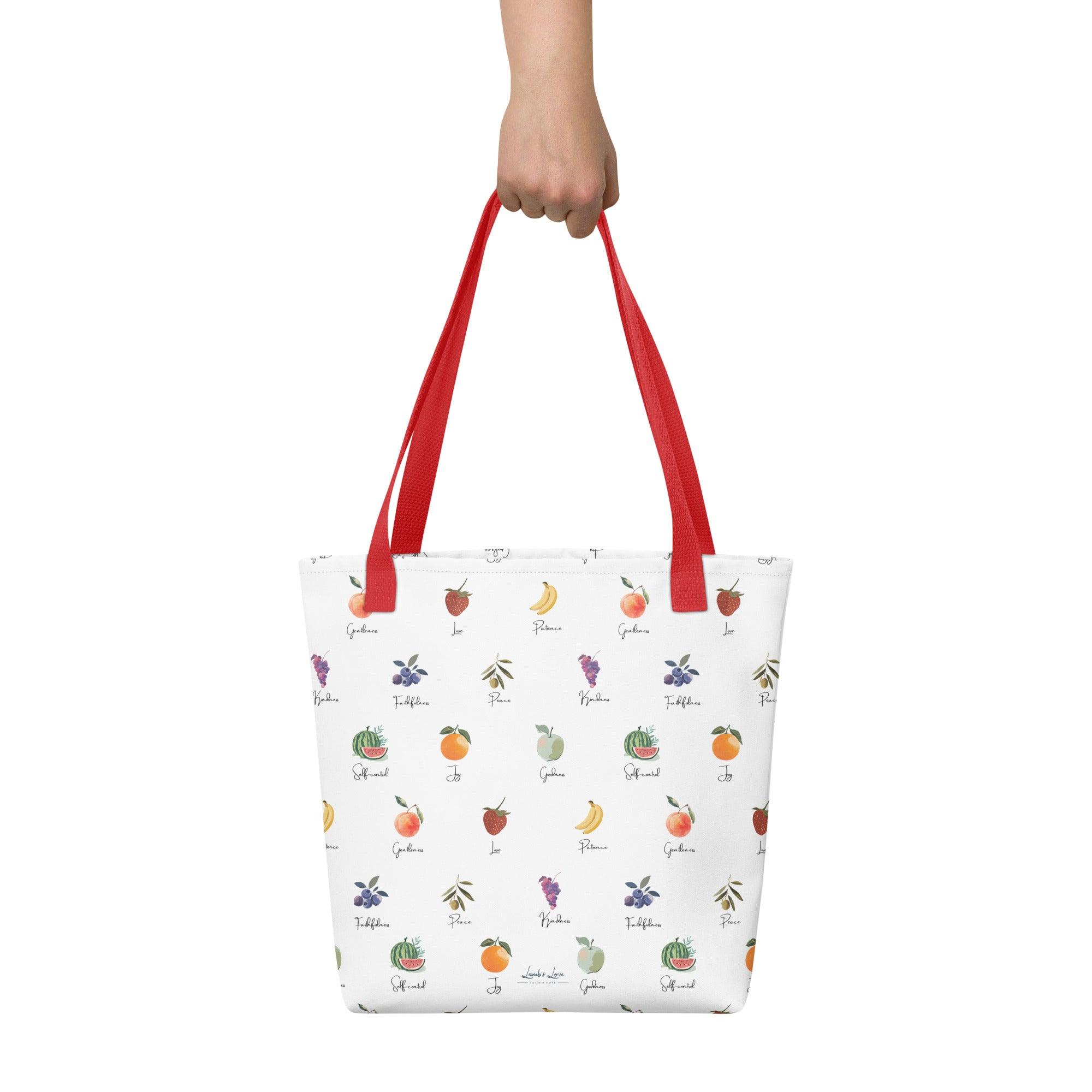 Fruits of Spirit, Tote Bag - Lamb’s Love