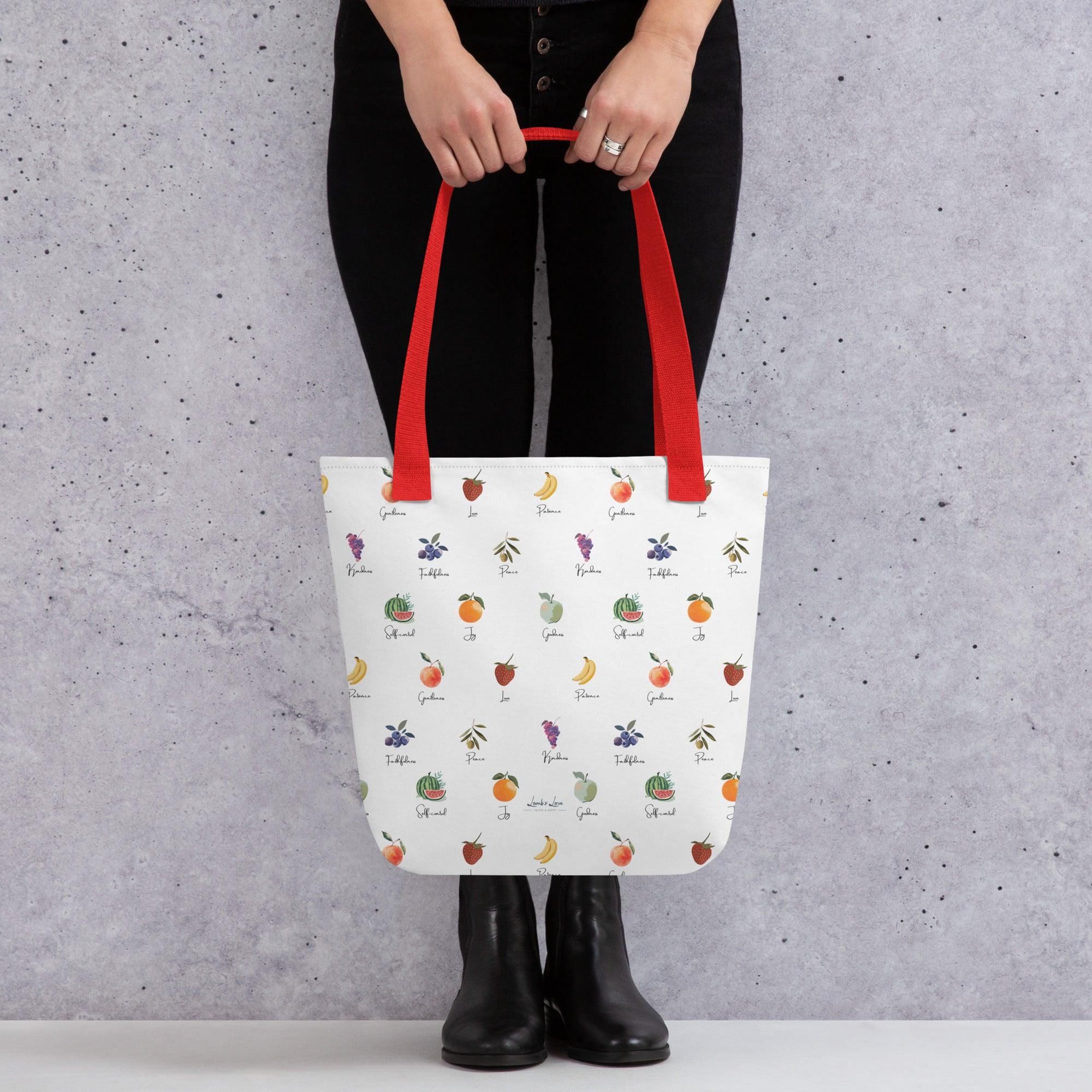 Fruits of Spirit, Tote Bag - Lamb’s Love