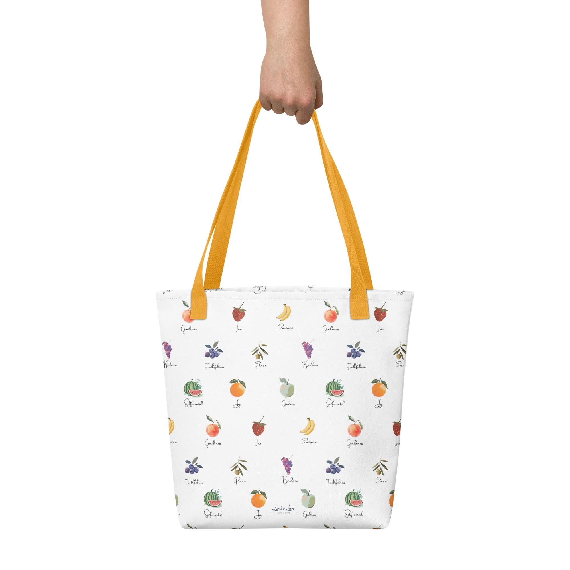 Fruits of Spirit, Tote Bag - Lamb’s Love