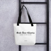 Glory to God and In Christ Alone, Tote Bag - Lamb’s Love