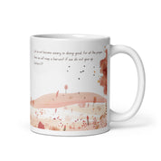 God's Grace in Four Seasons - Autumn, White Interior Mug - Lamb’s Love