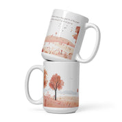 God's Grace in Four Seasons - Autumn, White Interior Mug - Lamb’s Love