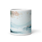 God's Grace in Four Seasons - Spring, White Interior Mug - Lamb’s Love