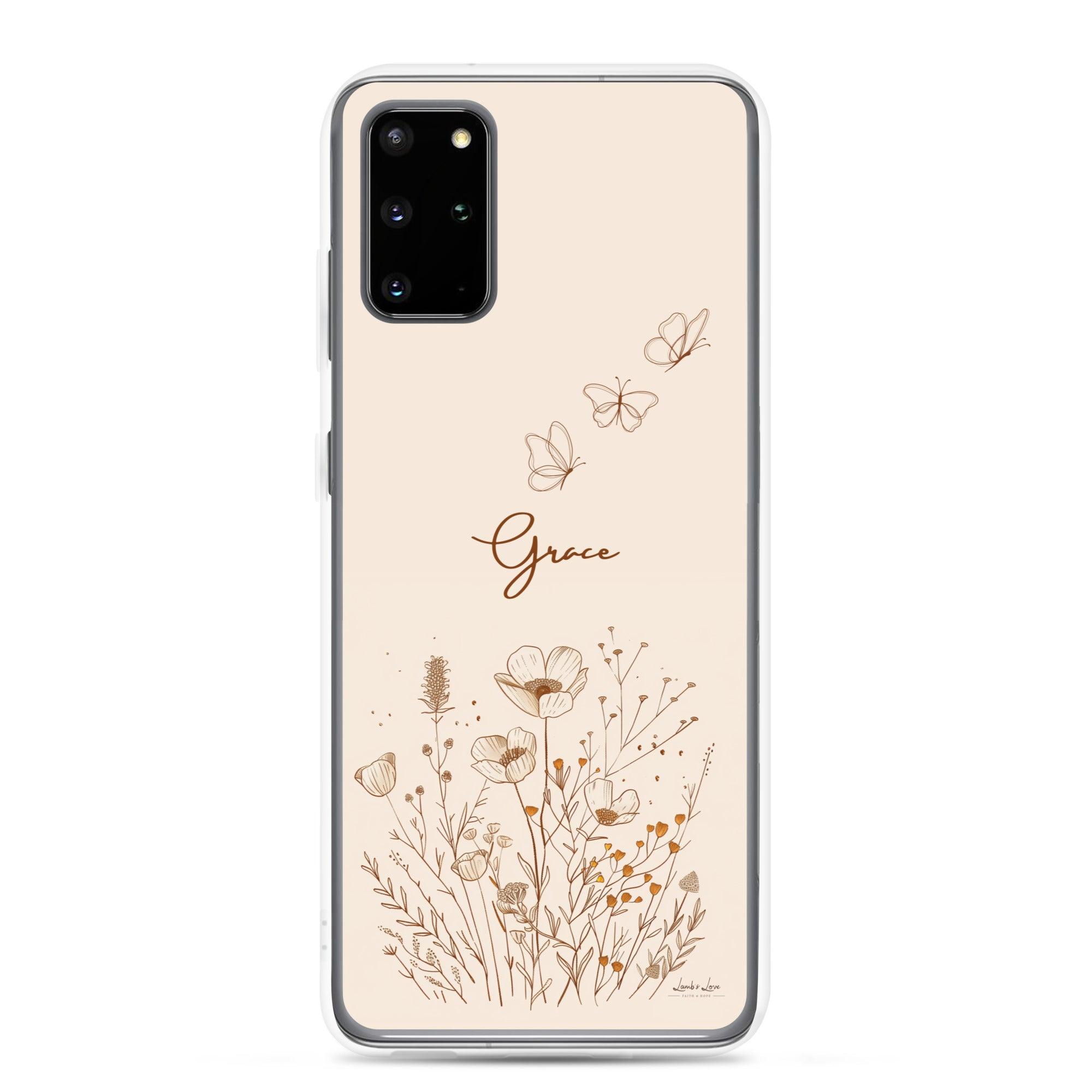 Grace, Clear-edge Case for Samsung - Lamb’s Love