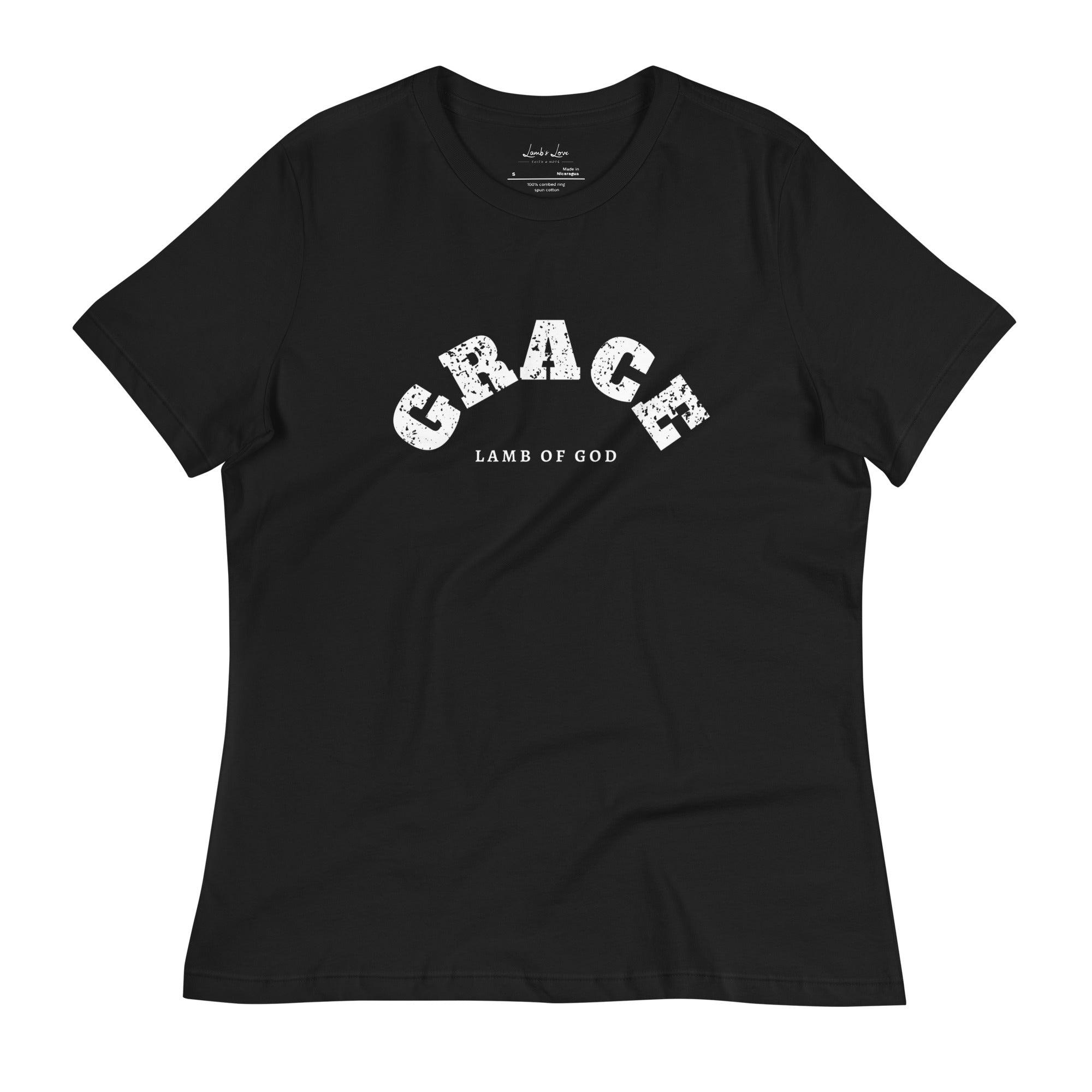 Grace Lamb of God, Women's T-Shirt - Lamb’s Love