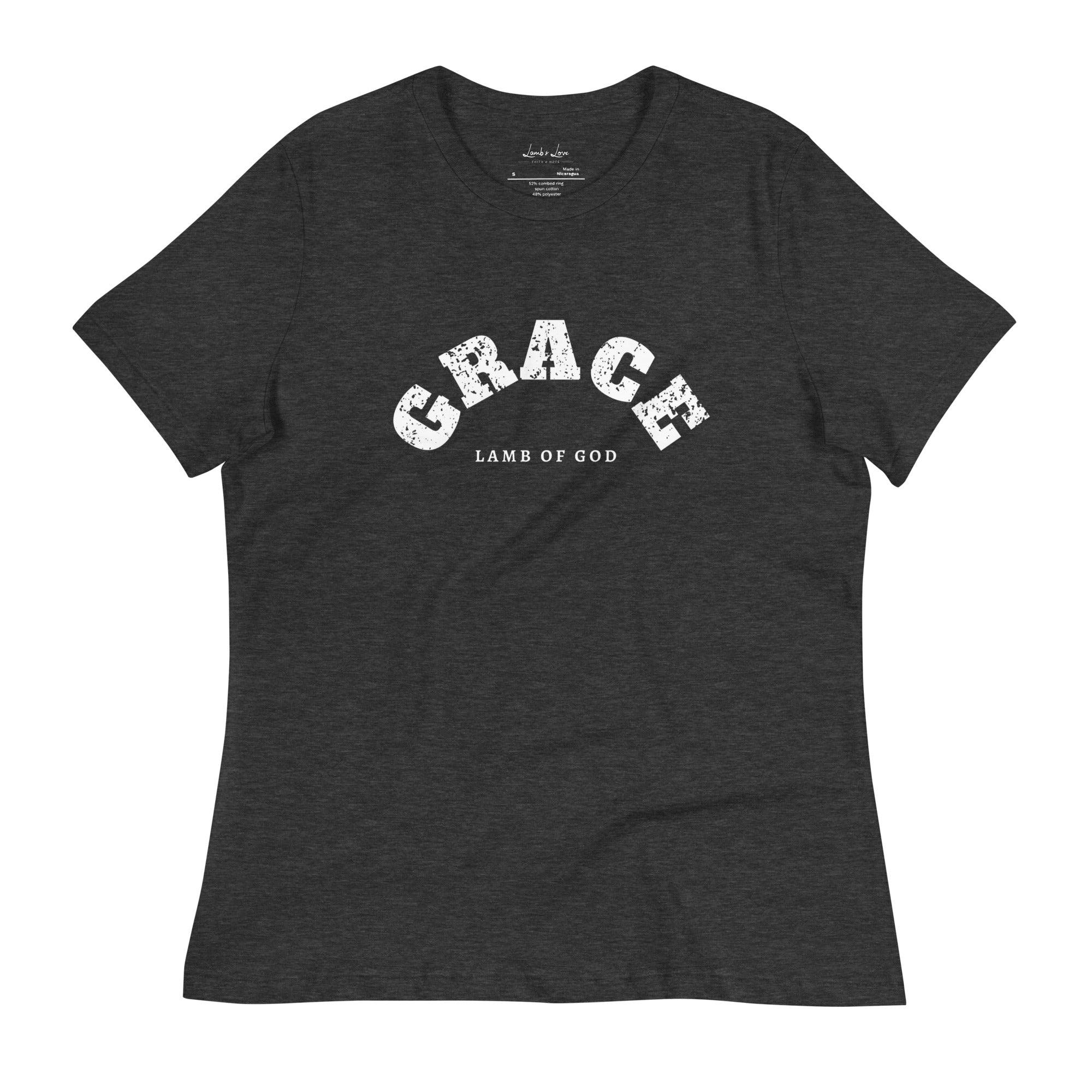 Grace Lamb of God, Women's T-Shirt - Lamb’s Love