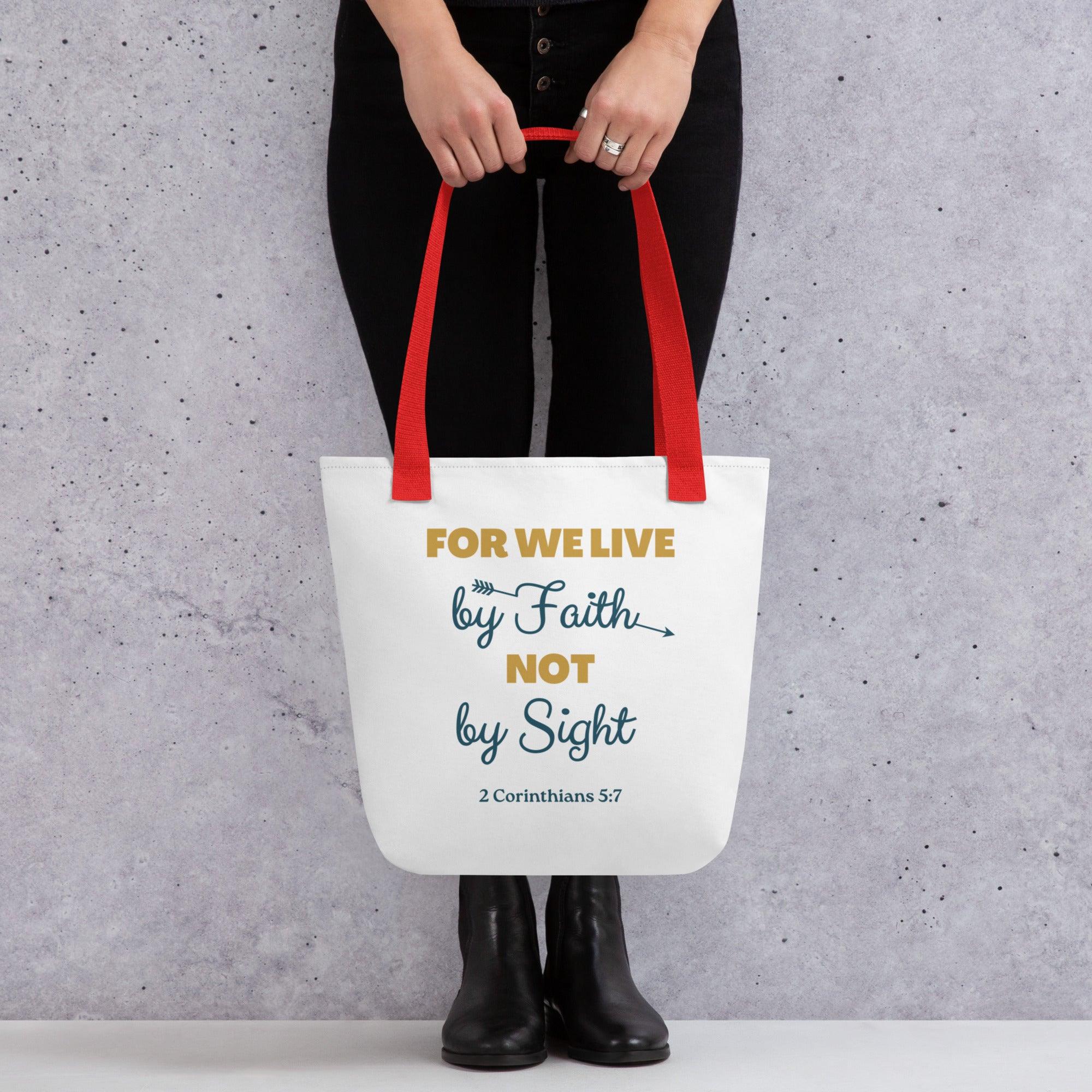 Grow in Faith, Tote Bag - Lamb’s Love