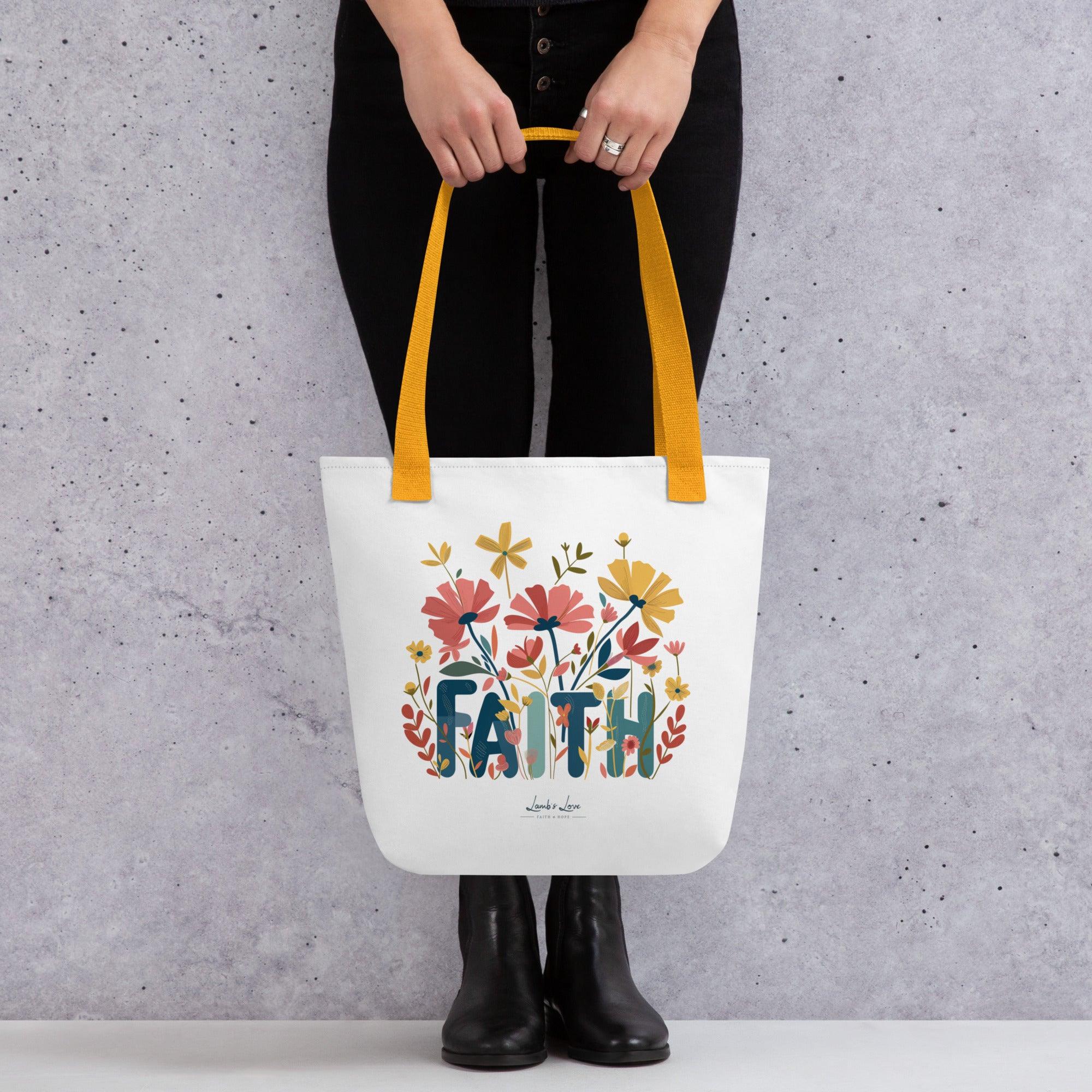 Grow in Faith, Tote Bag - Lamb’s Love