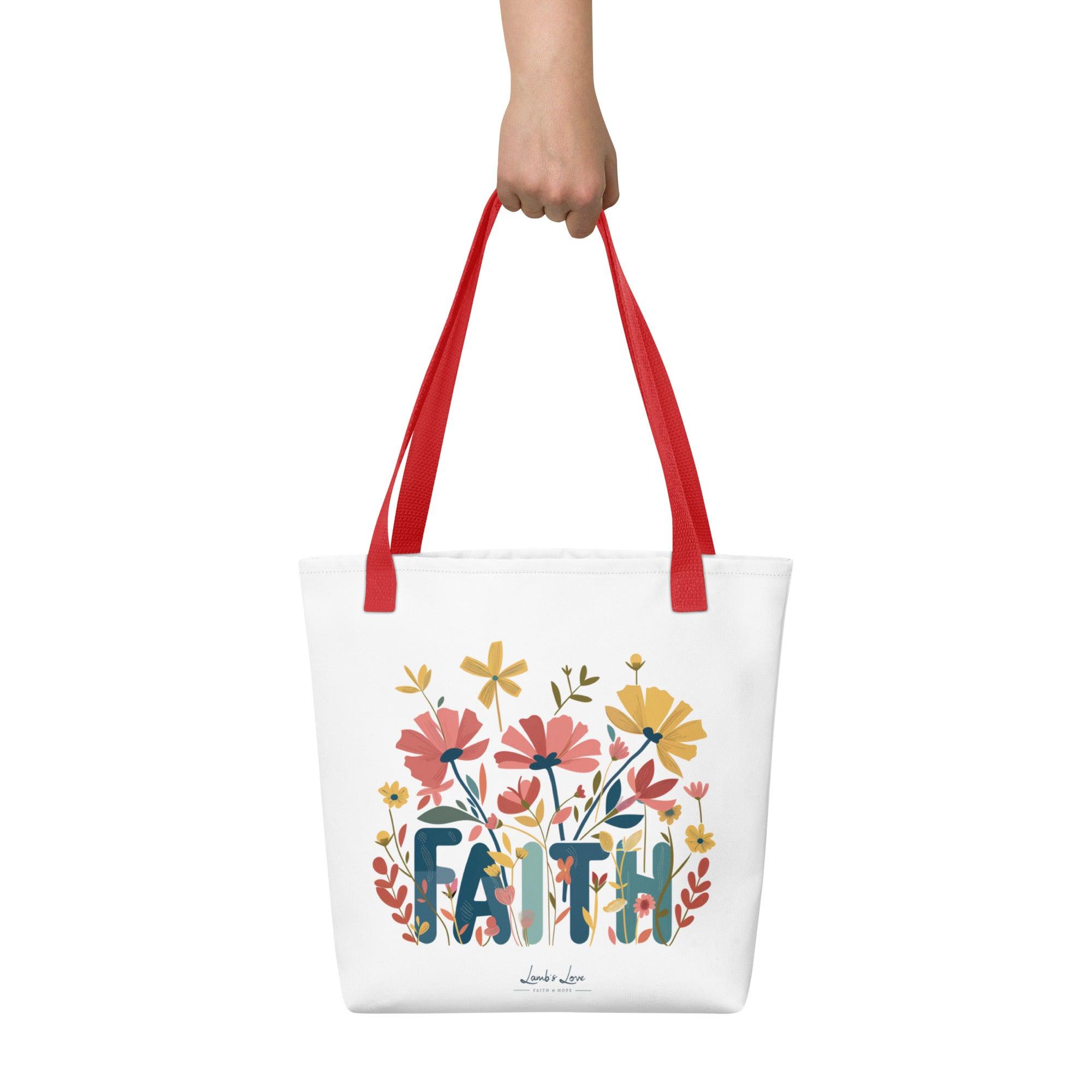 Grow in Faith, Tote Bag - Lamb’s Love