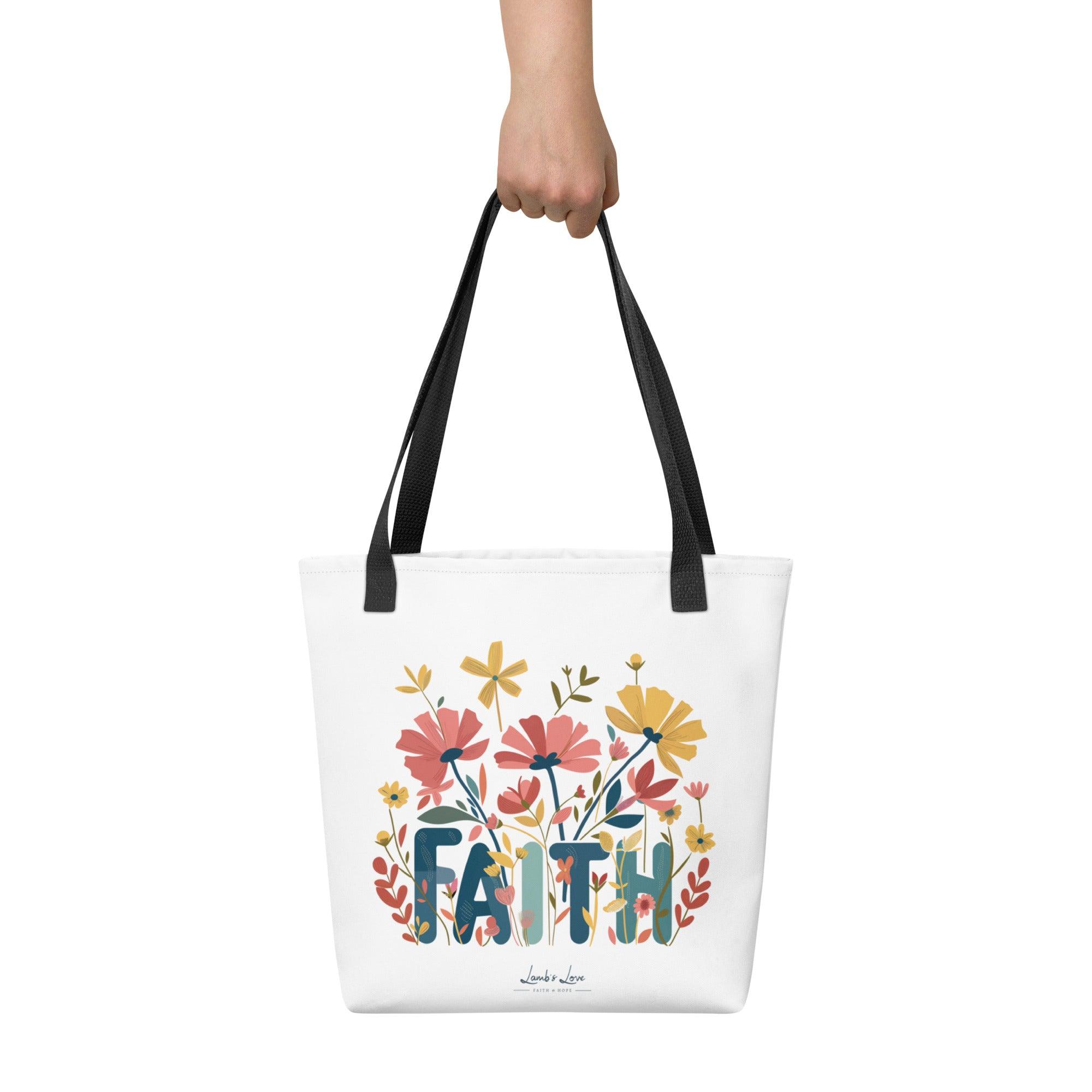 Grow in Faith, Tote Bag - Lamb’s Love