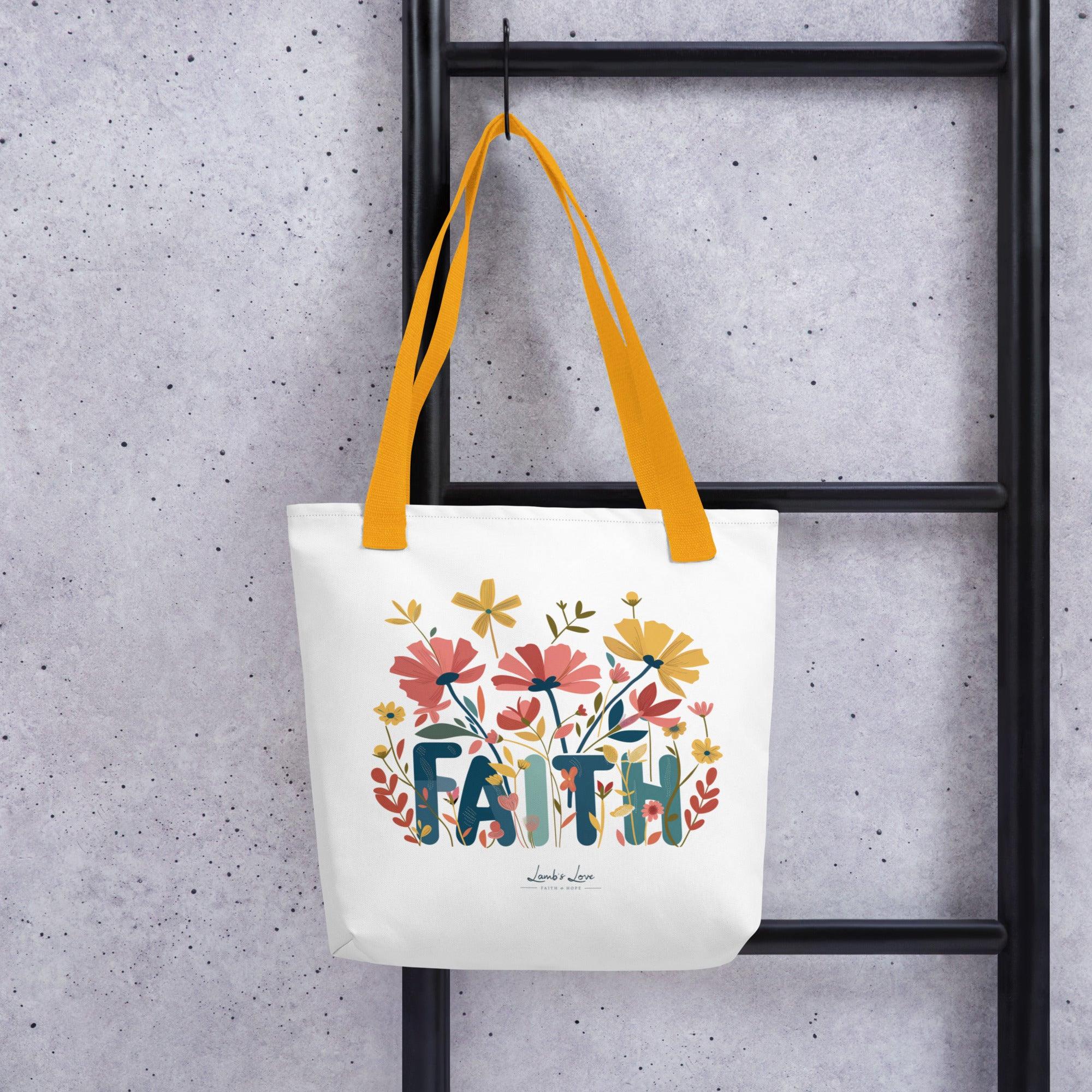 Grow in Faith, Tote Bag - Lamb’s Love