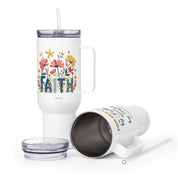 Grow in FAITH, Travel Tumbler - Lamb’s Love