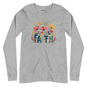 Grow in FAITH, Women's Long Sleeve Tee - Lamb’s Love