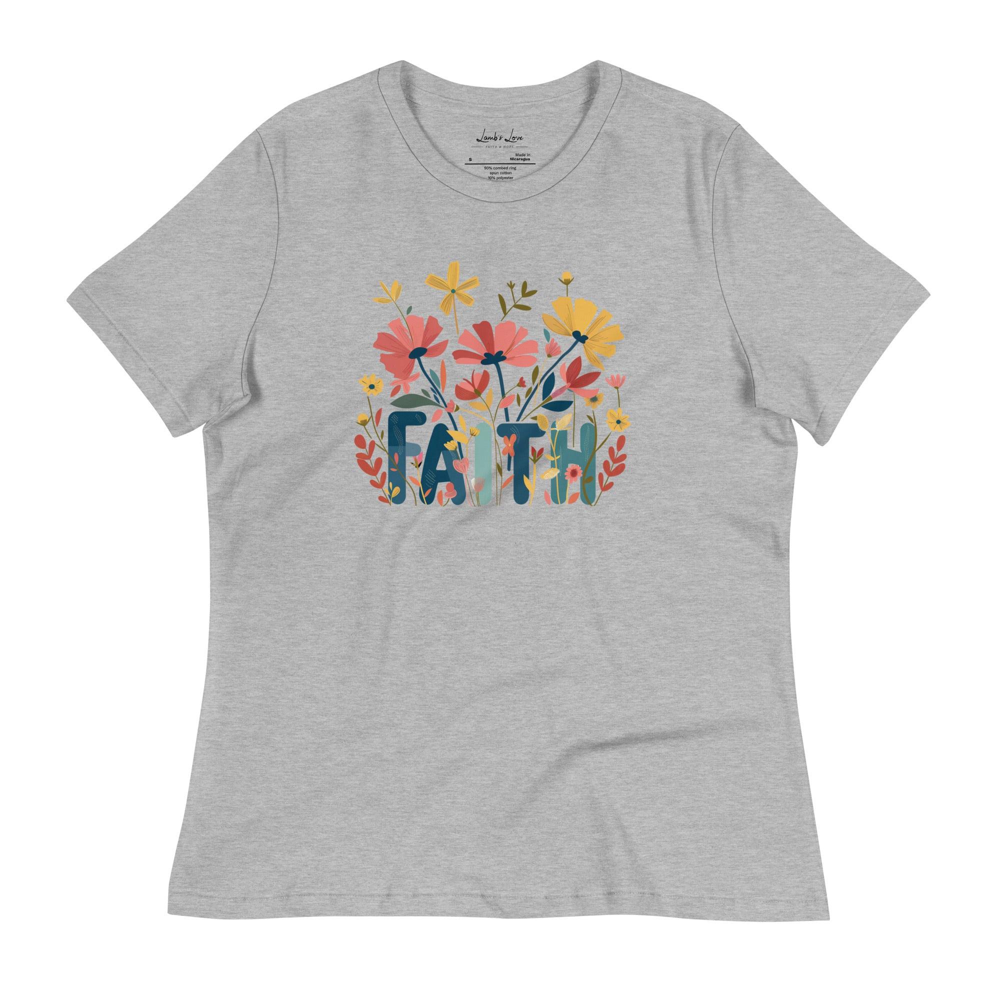 Grow in FAITH, Women's T-Shirt - Lamb’s Love