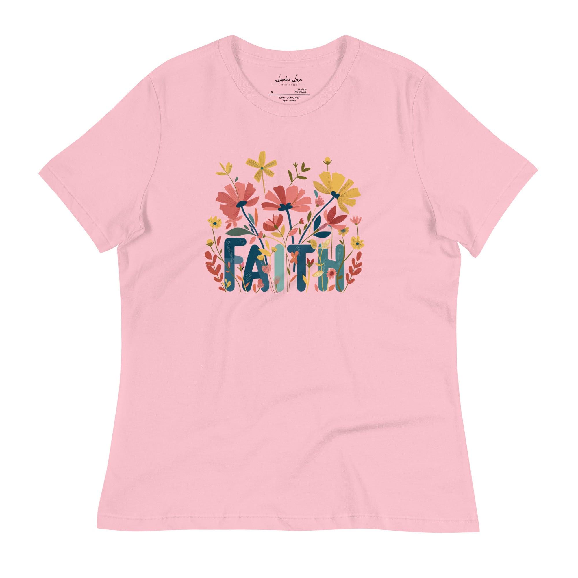 Grow in FAITH, Women's T-Shirt - Lamb’s Love