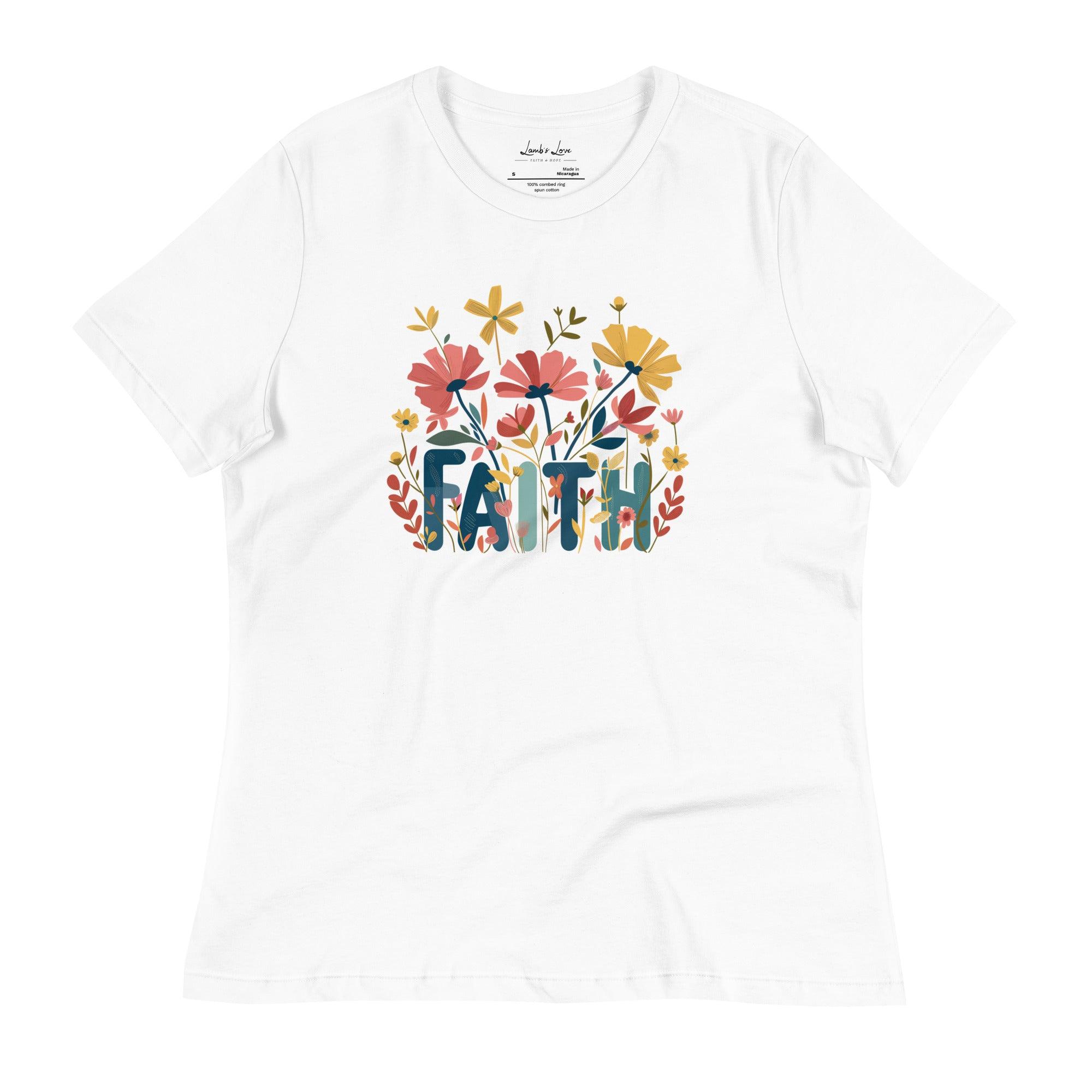 Grow in FAITH, Women's T-Shirt - Lamb’s Love