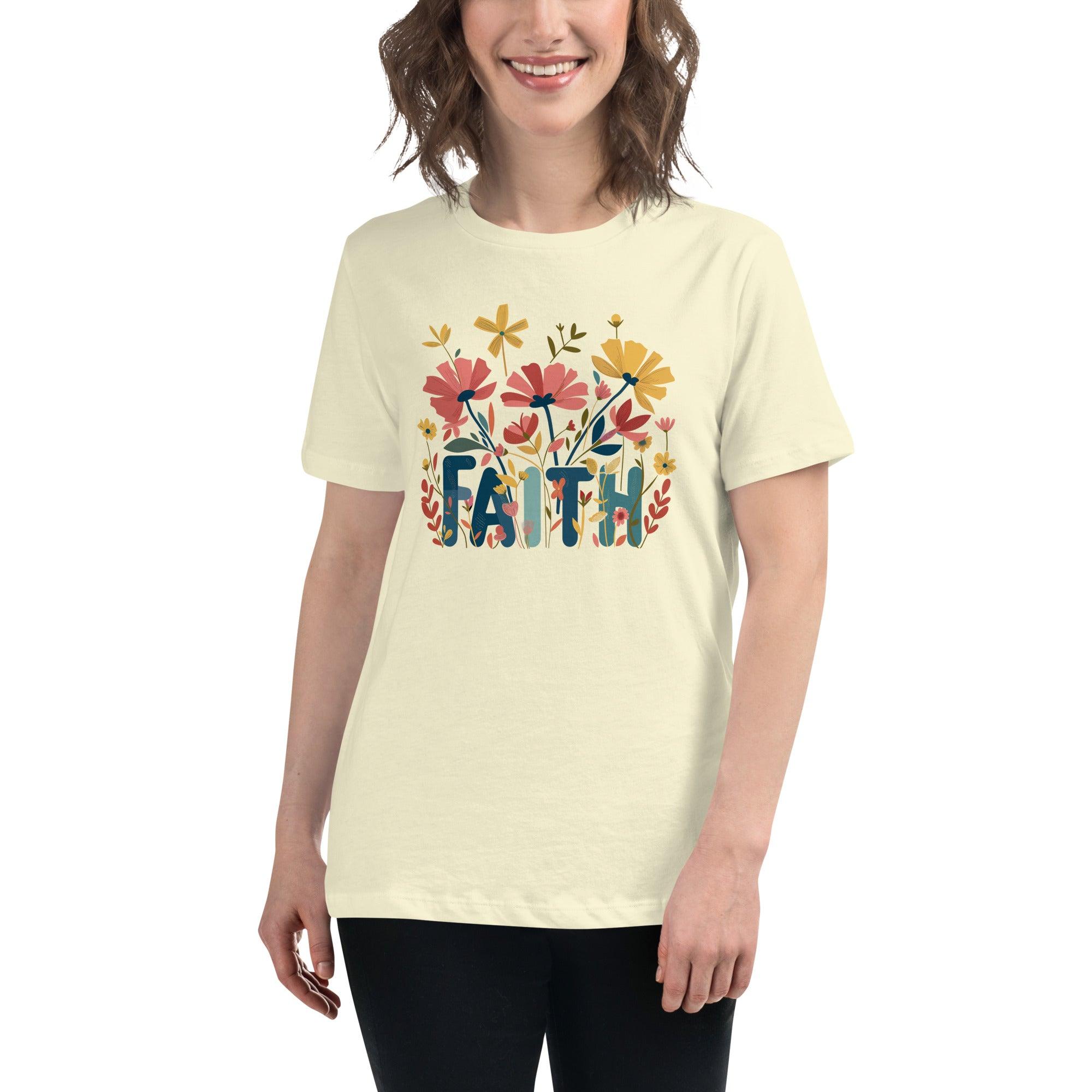 Grow in FAITH, Women's T-Shirt - Lamb’s Love