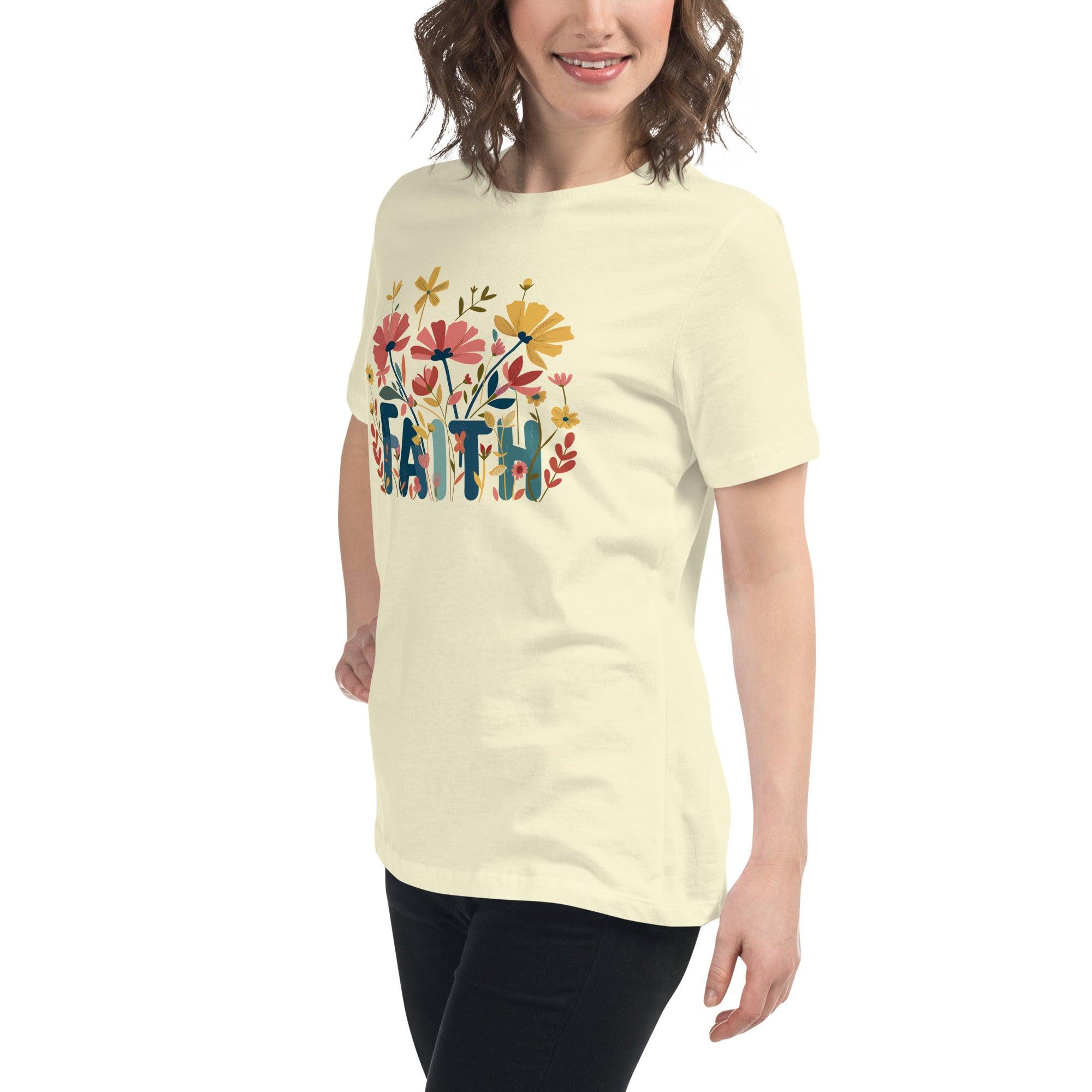 Grow in FAITH, Women's T-Shirt - Lamb’s Love