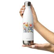 Grow in HOPE, Insulated Water Bottle 17 oz - Lamb’s Love